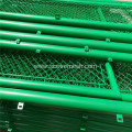 Green PVC Chain Link Mesh Fence